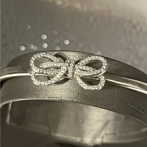 Kate Spade Gold, Rose and Silver Bow and Heart Bracelet Trio - Picture 10 of 10